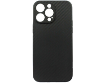 Чехол iPhone 14 Pro Max Carbon (черный)