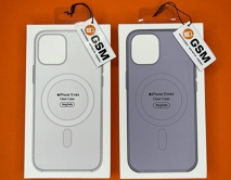 Чехол iPhone 13 Clear Case MagSafe hi-copy (фиолетовый)