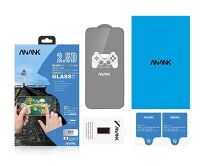 Защитное стекло iPhone 12 Pro Max ANANK  Anti-fingerprint (для игр, не отставляет отпечатков пальцев) матовое черное 