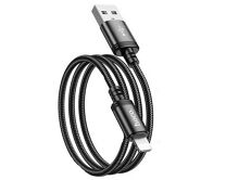 Кабель Hoco X89 Lightning - USB черный, 1м