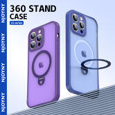 Чехол iPhone 13 Pro NY Stand MagSafe (синий)