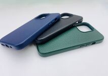 Чехол iPhone 14 Pro Max Classic Leather (темно-зеленый)